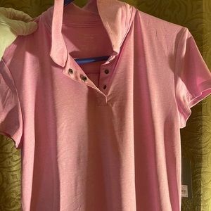 Golfers Pretty in Pink Shirt.